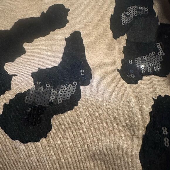 New! INC International Concepts Leopard Sweater Dress Sz L - Picture 2 of 4